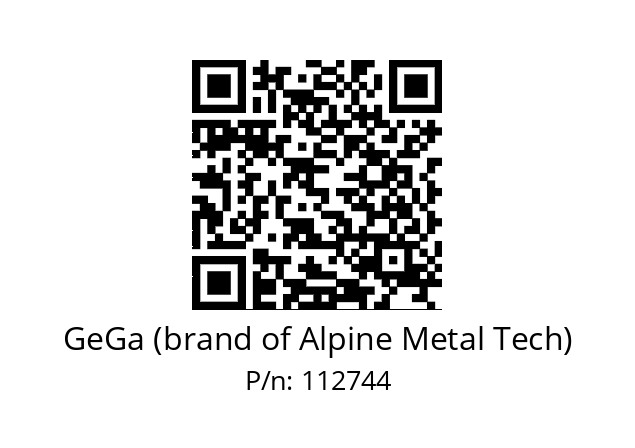   GeGa (brand of Alpine Metal Tech) 112744