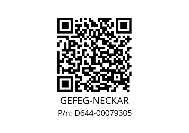   GEFEG-NECKAR D644-00079305