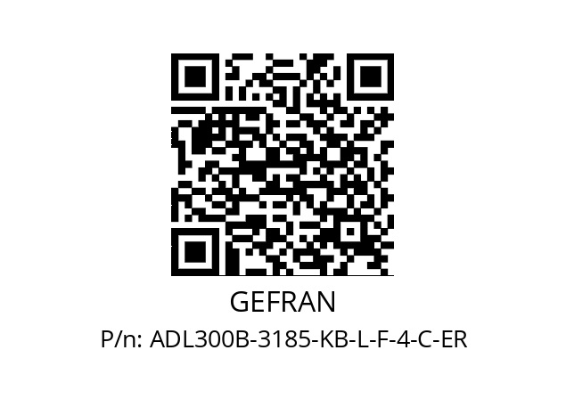   GEFRAN ADL300B-3185-KB-L-F-4-C-ER