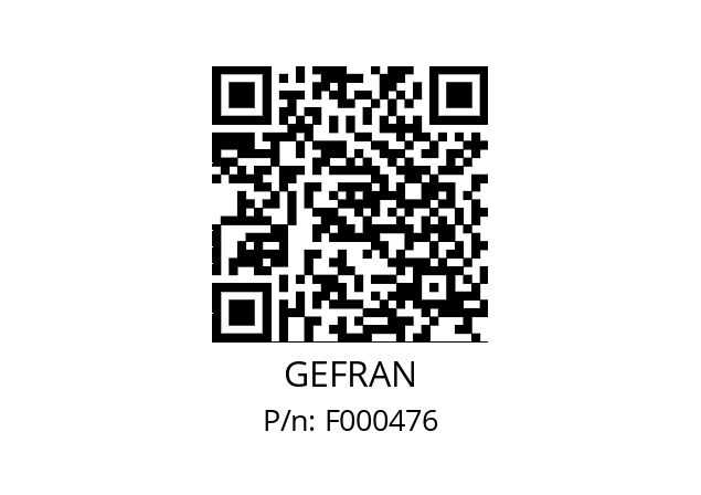   GEFRAN F000476