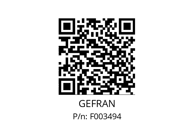   GEFRAN F003494