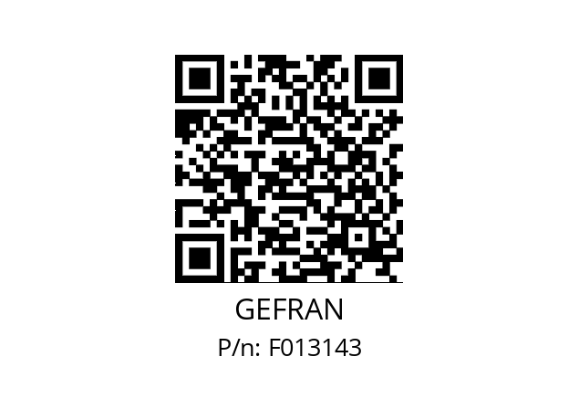   GEFRAN F013143