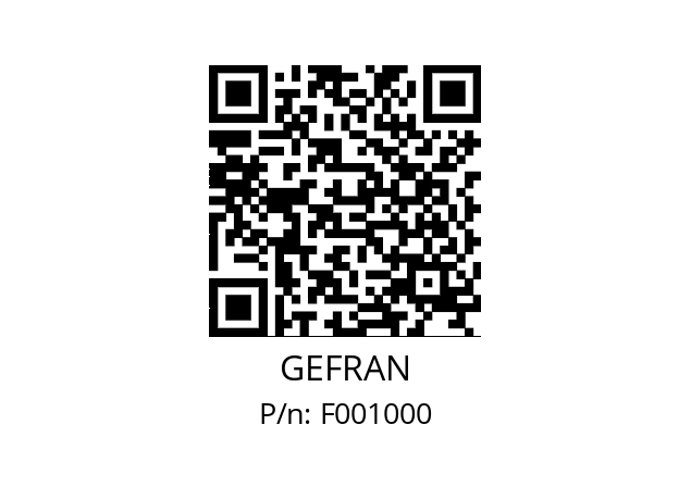   GEFRAN F001000