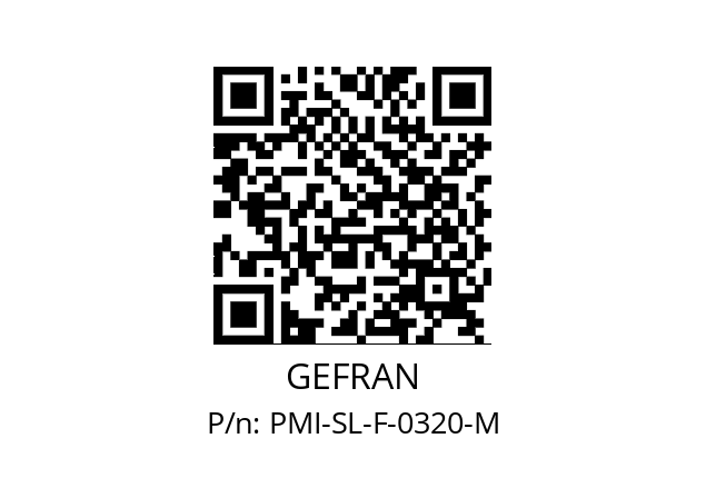   GEFRAN PMI-SL-F-0320-M