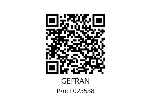   GEFRAN F023538