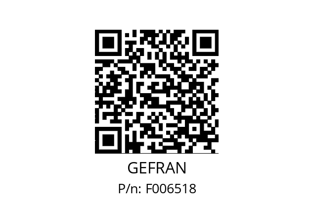   GEFRAN F006518