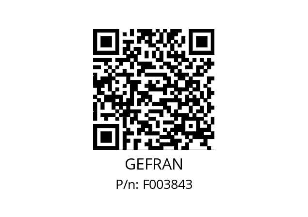   GEFRAN F003843