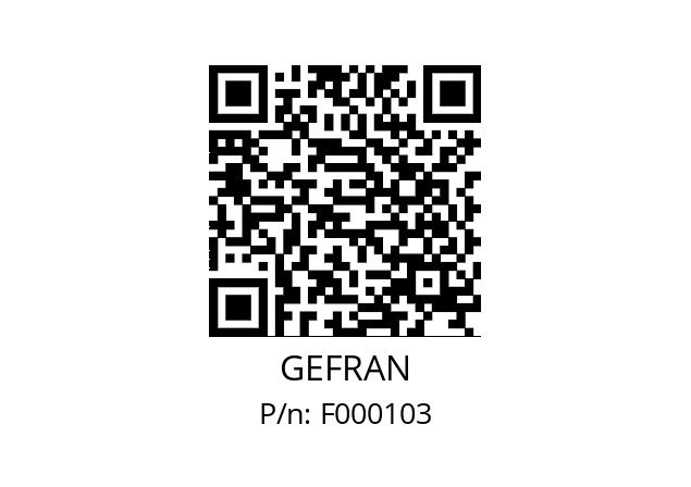   GEFRAN F000103