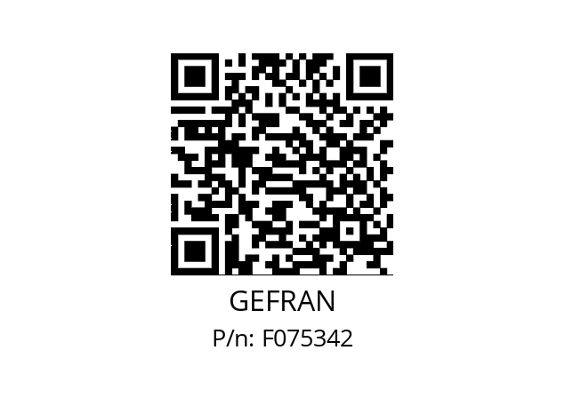   GEFRAN F075342