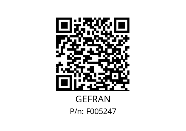   GEFRAN F005247