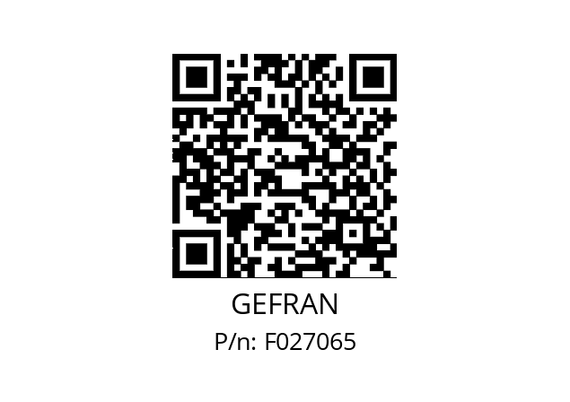   GEFRAN F027065