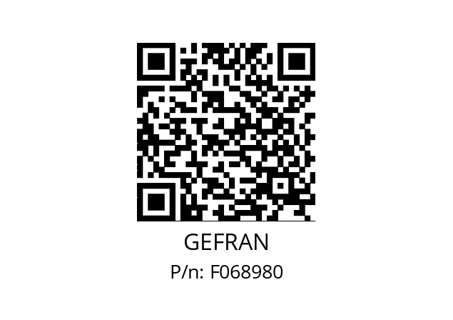   GEFRAN F068980