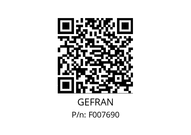   GEFRAN F007690