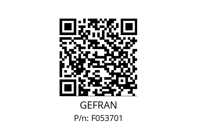   GEFRAN F053701