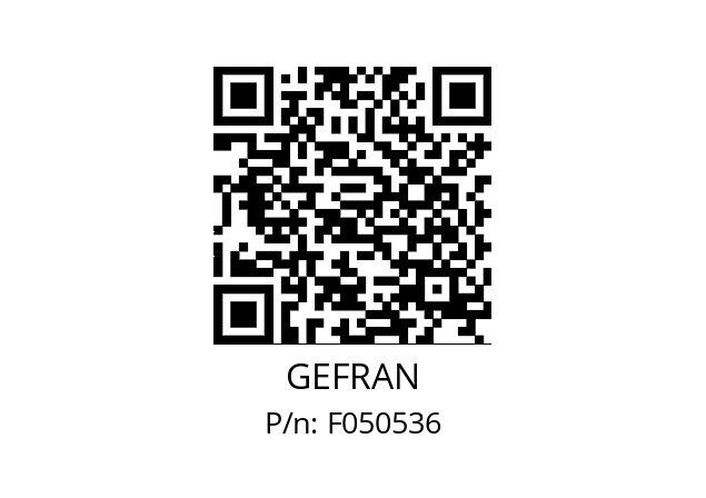   GEFRAN F050536