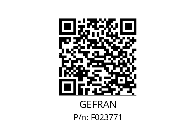   GEFRAN F023771