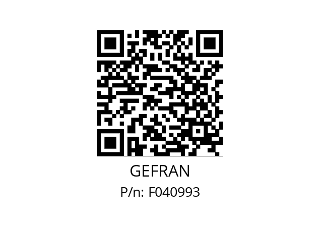   GEFRAN F040993