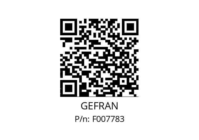   GEFRAN F007783