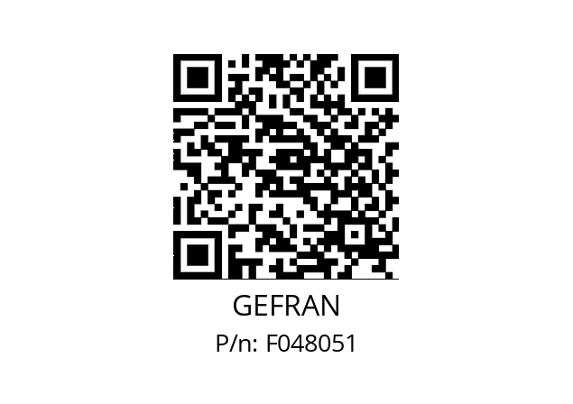   GEFRAN F048051