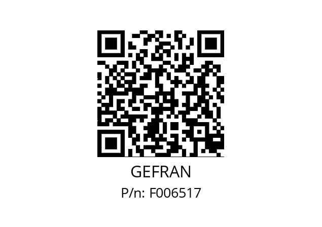   GEFRAN F006517