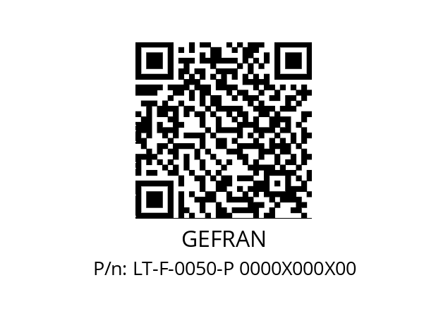   GEFRAN LT-F-0050-P 0000X000X00