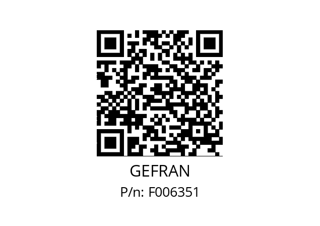   GEFRAN F006351