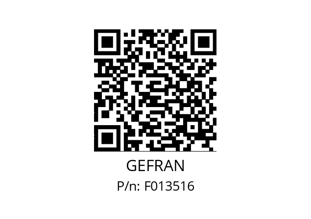   GEFRAN F013516