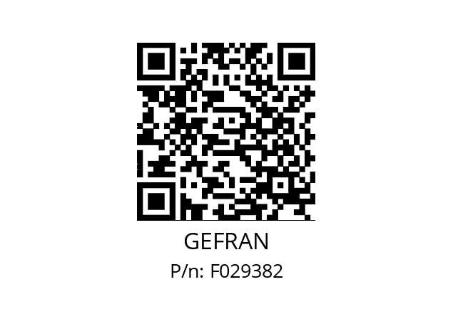   GEFRAN F029382