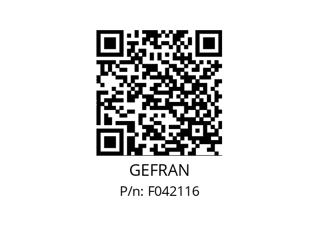   GEFRAN F042116