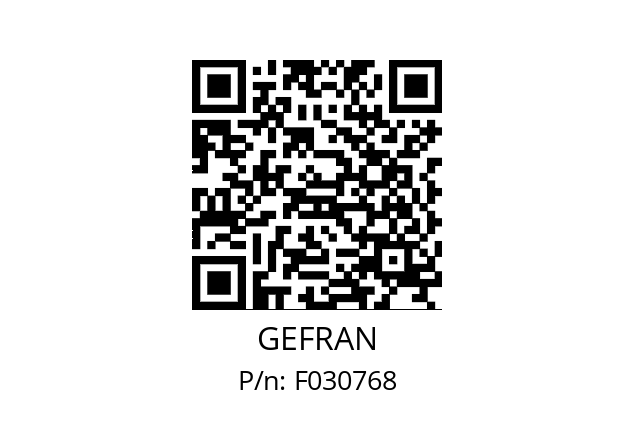   GEFRAN F030768