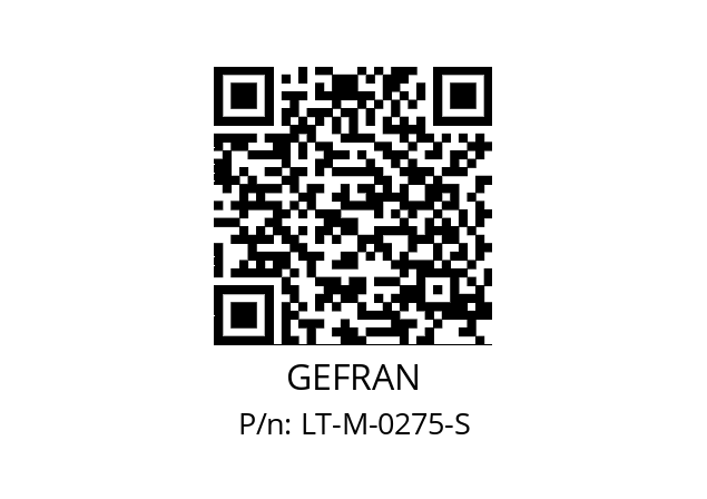   GEFRAN LT-M-0275-S