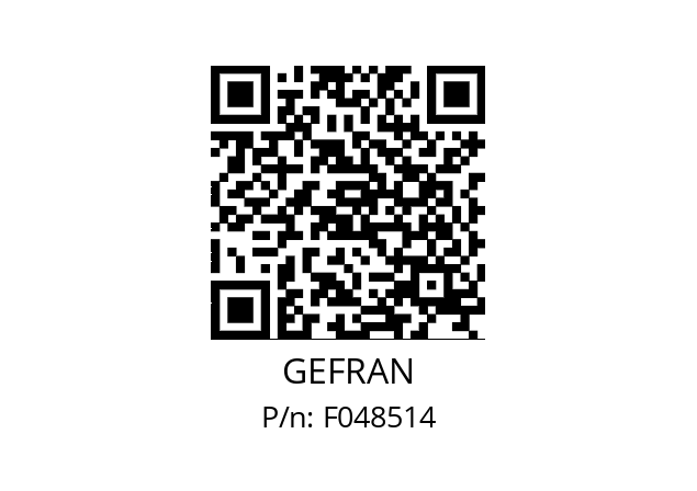   GEFRAN F048514