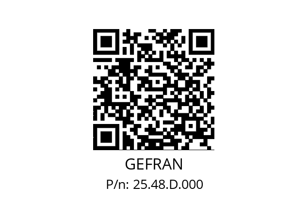   GEFRAN 25.48.D.000