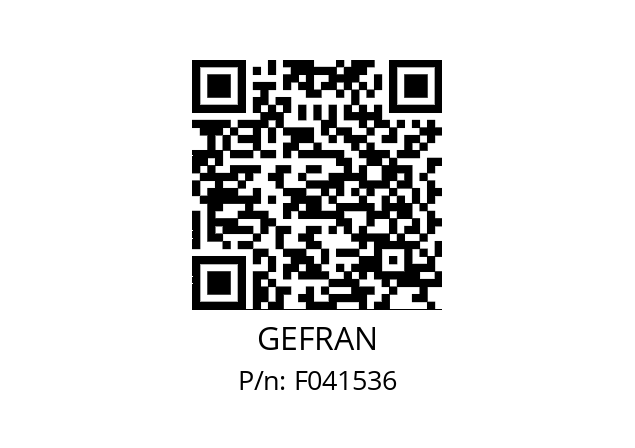   GEFRAN F041536