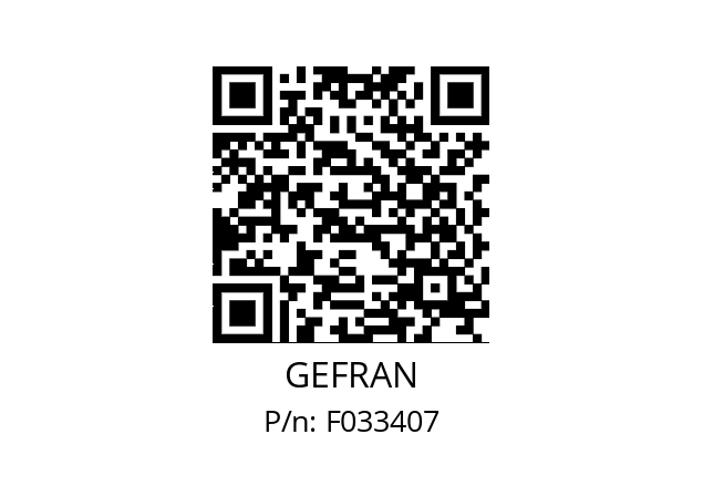   GEFRAN F033407