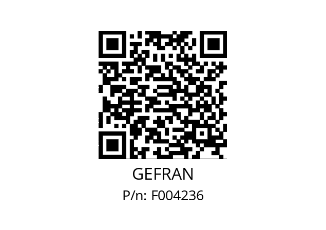   GEFRAN F004236