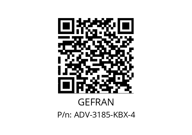   GEFRAN ADV-3185-KBX-4