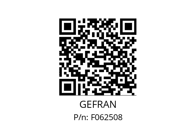   GEFRAN F062508