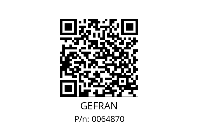   GEFRAN 0064870