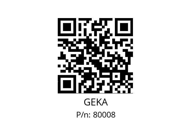   GEKA 80008