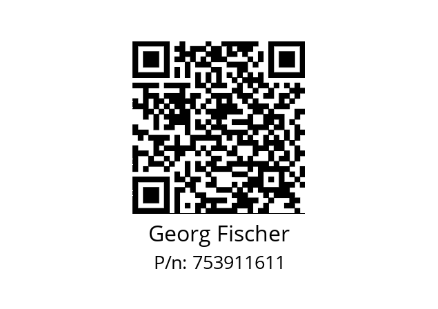   Georg Fischer 753911611