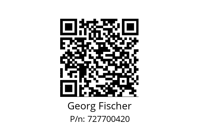   Georg Fischer 727700420