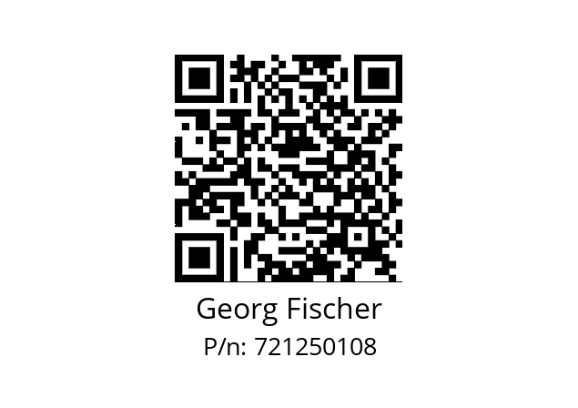   Georg Fischer 721250108