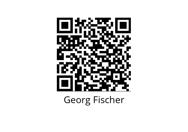  721100108 Georg Fischer 