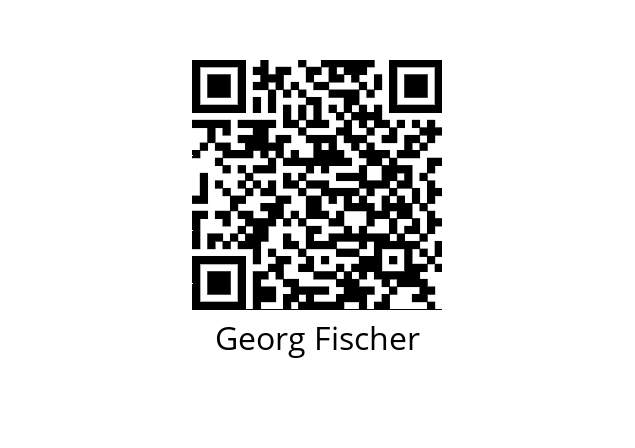  790109001 Georg Fischer 