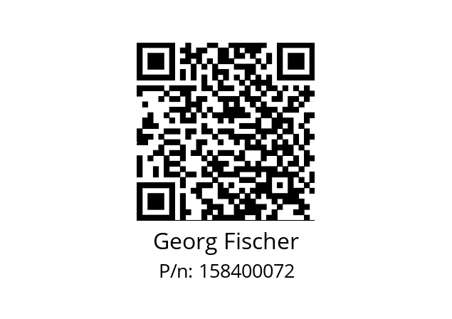   Georg Fischer 158400072