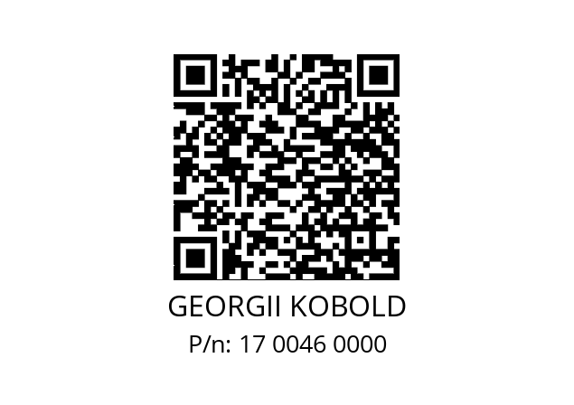  PO 7113-1-16/4 MB GEORGII KOBOLD 17 0046 0000