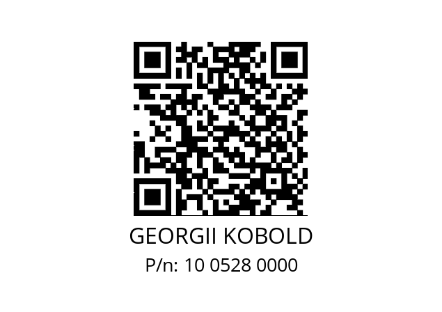   GEORGII KOBOLD 10 0528 0000