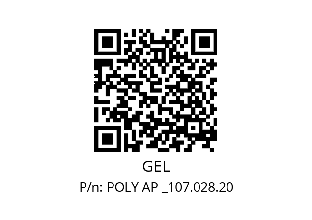   GEL POLY AP _107.028.20