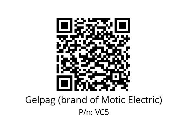   Gelpag (brand of Motic Electric) VC5